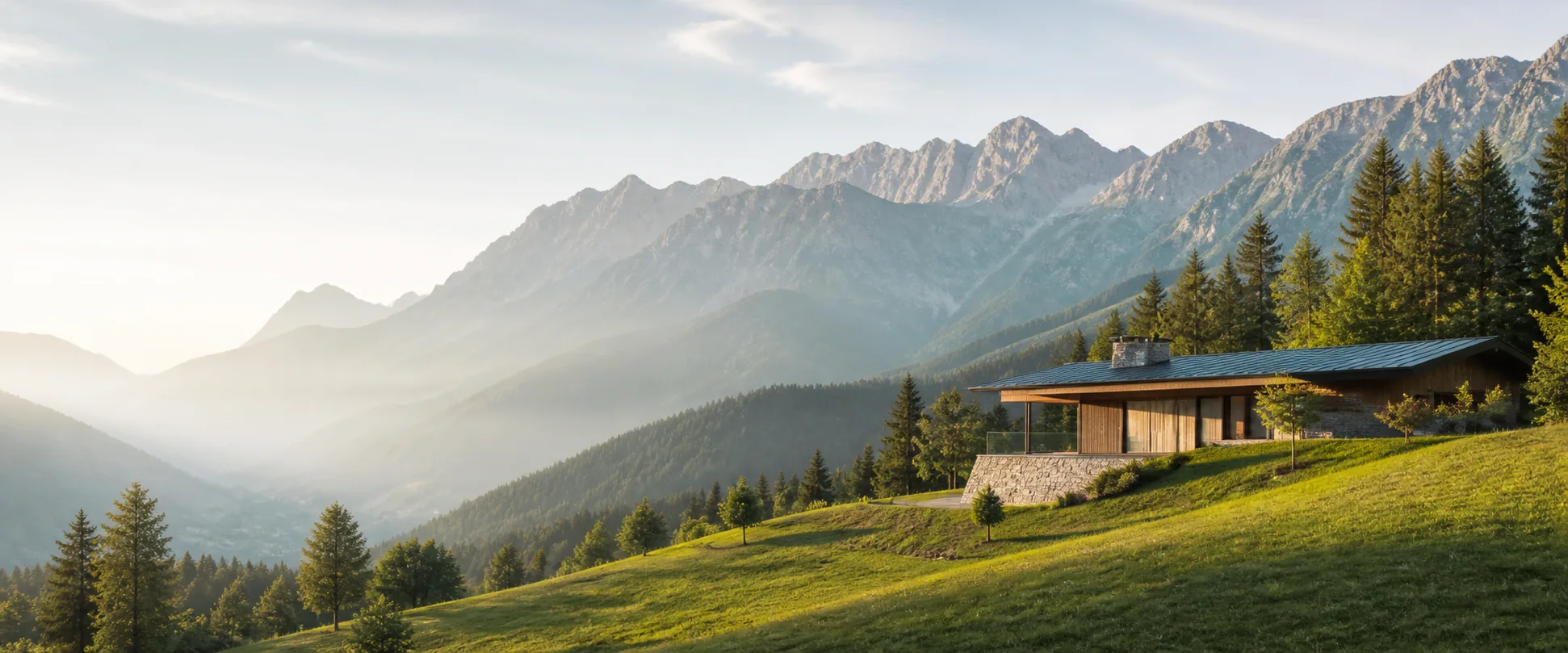 Ponazoritev parcele v slovenski alpski pokrajini